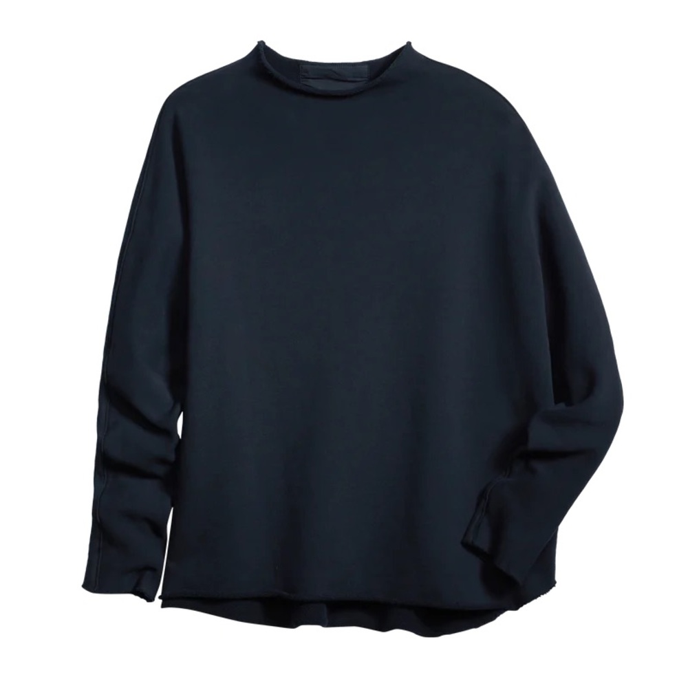 Frank & Eileen Navy Effie pullover, Sz Small